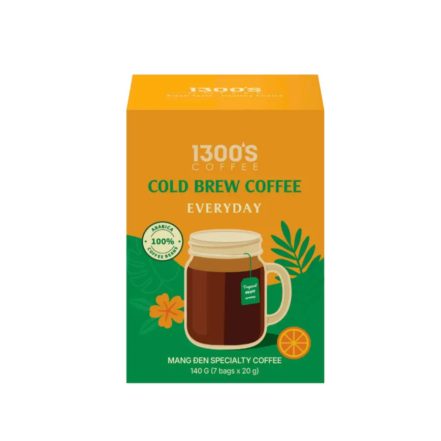 Cold Brew Coffee – 140g - 1300s Coffee